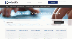 Desktop Screenshot of e-dentify.nl
